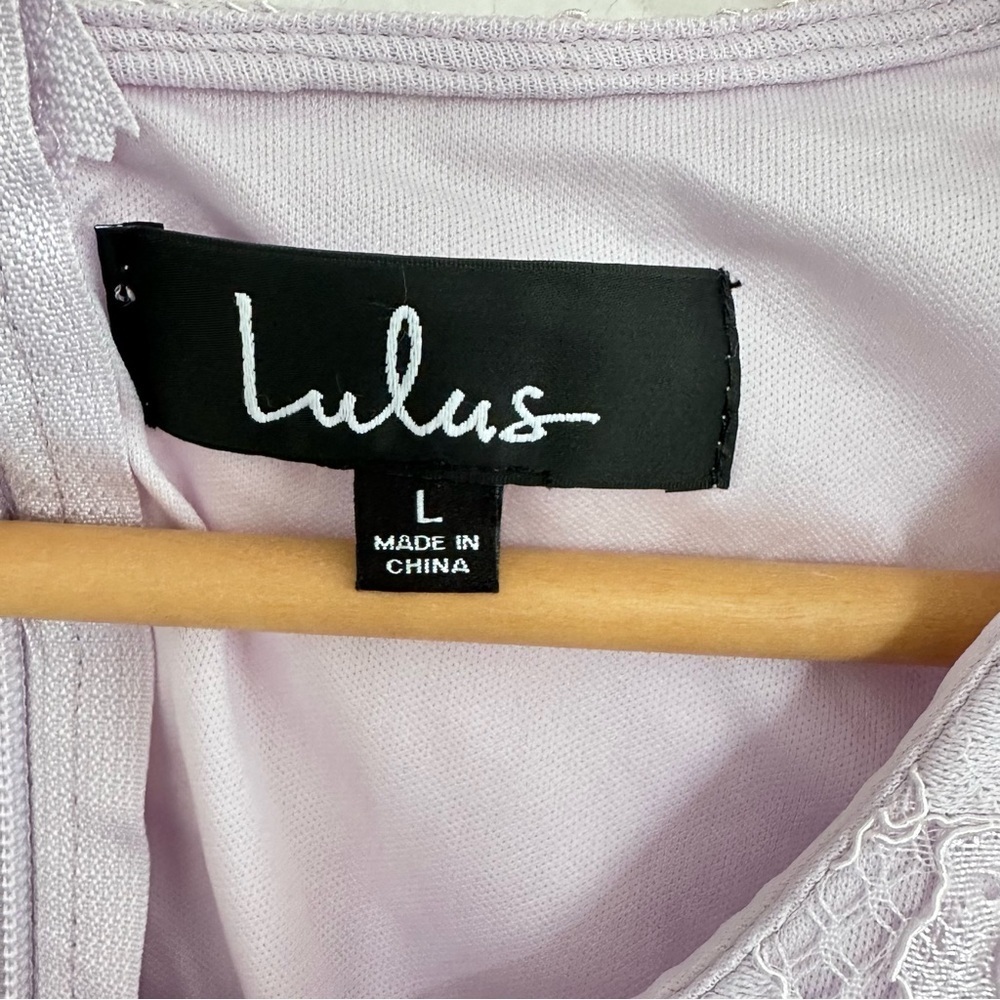 Lulus All For You Lavender Lace Bodycon Dress - Picture 7 of 7